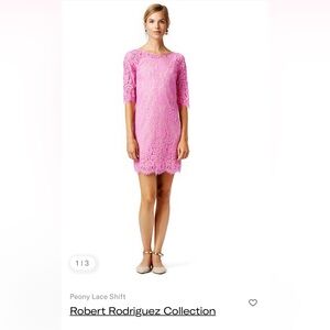 Robert Rodriguez Peony Lace Mini Dress